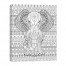 Elephant Enchantment 16x20 Coloring Canvas Wall Art