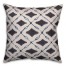 Blue Diamonds 18x18 Faux Suede Throw Pillow