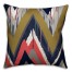 Contemporary Chrevron 18x18 Abstract Faux Suede Throw Pillow