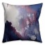 Passionate Purple 18x18 Faux Suede Throw Pillow