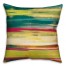 Colorful Delight 18x18 Faux Suede Throw Pillow