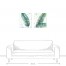 aint Splatter Frond Canvas Set 