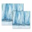Watercolor Waterfall Abstract Canvas