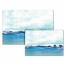 Oceanside Textured Waves Canvas