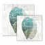 Watercolor Round Shell Canvas