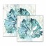 Watercolor Blue Coral II Canvas