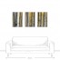 Yellow Painted Birches Canvas Set