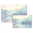 Pastel Watercolor Mountain Canvas 