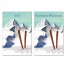 Graphic Ski Scene 24x36 Canvas
