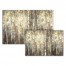 Abstract Many Birches Canvas 
