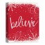Believe Sparkle 16x20 Canvas Wall Art