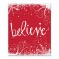Believe Sparkle 16x20 Canvas Wall Art