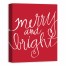 Merry and Bright 16x20 Canvas Wall Art