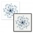 Blue X-Ray Bell Agapanthus Flower Wall Art
