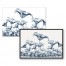 Blue X-Ray Tiger Lilly Wall Art