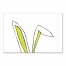 Cartoon Rabbit Ears Front 