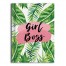 Tropical Girl Boss 5x7 Ruled Journal