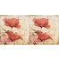 Soothing Red Poppies Spun Polyester Throw Pillow