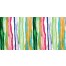 Watercolor Drippy Lines Spun Polyester Throw Pillow