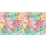 Pastel Patchwork Spun Polyester Throw Pillow