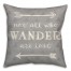 Wander Arrows Spun Polyester Throw Pillow