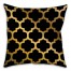 Bits Of Gold Spun Polyester Throw Pillow