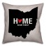 Ohio State Pride Spun Polyester Throw Pillow -18x18
