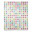 Colorful Circles Coral Fleece Blanket – 50x60