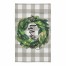 Buffalo Check Magnolia Wreath 22.5x37 Area Rug