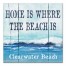 Personalized Name Home Is Where The Beach Is Canvas Print