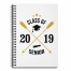 Class of 2018 Arrows 6x8 Ruled Spiral Notebook