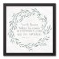 Puedo Hacer Todas Las Cosas A Través De Cristo Que Me Fortalece 12x12 Black Framed Canvas