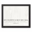 En Cuanto A Mi Y Mi Casa 11x14 Black Framed Canvas