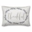 Thankful Blue Wreath 14x20 Spun Poly Pillow