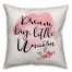 Dream Big Little Unicorn 16x16 Spun Poly Pillow
