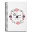 Mama Established 2017 6x8 Ruled Spiral Notebook