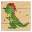 Cool Baby Dinosaur 14x14 Pallet Wood Art