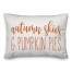 Autumn Skies & Pumpkin Pies 14x20 Spun Poly Pillow