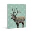 Playful Polka Dot Elk Canvas Wall Art