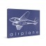 A Is for Airplane Canvas Wall Art 