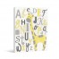 Learn The Alphabet With George The Giraffe Canvas Wall Art