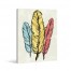 Fun Feathers Canvas Wall Art