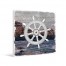 Ships Helm Canvas Wall Art