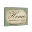 Home With Friends 14x11 Canvas Wall Art 