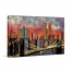 New York Night Skyline Canvas Wall 