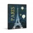 Teal Paris Canvas Wall Art
