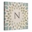 Exotic Tile Monogram 16x16 Personalized Canvas Wall Art