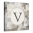 Mosaic Geige Beauty Monogram 16x16 Personalized Canvas Wall Art