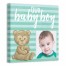 Baby Boy Bear 12x12 Personalized Canvas Wall Art 