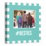Besties 12x12 Personalized Canvas Wall Art